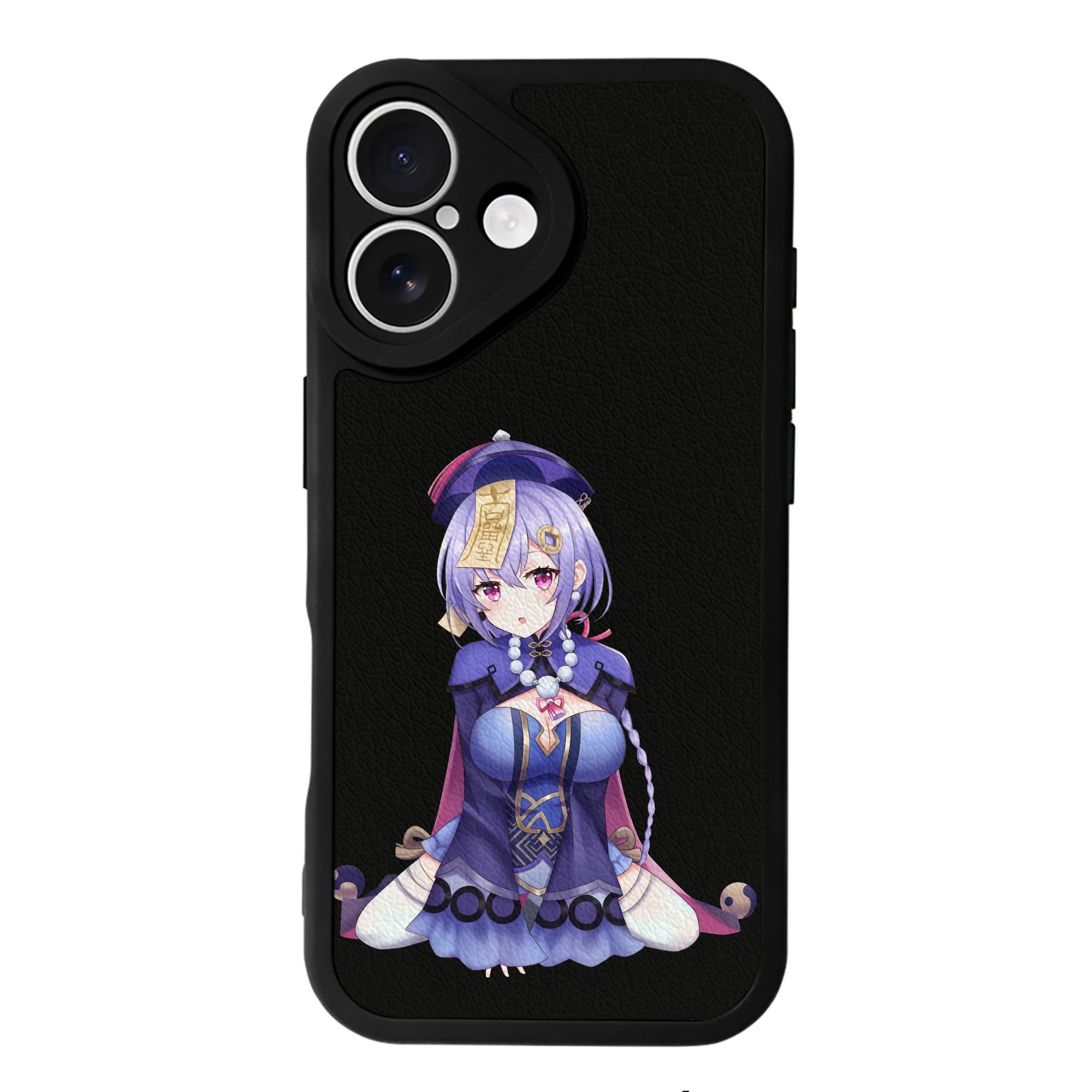 げんし神 七七 なな  genshin Nana 【iPhone 16シリーズ対応】シリコンスマホケース（レザー調） 材質：シリコン